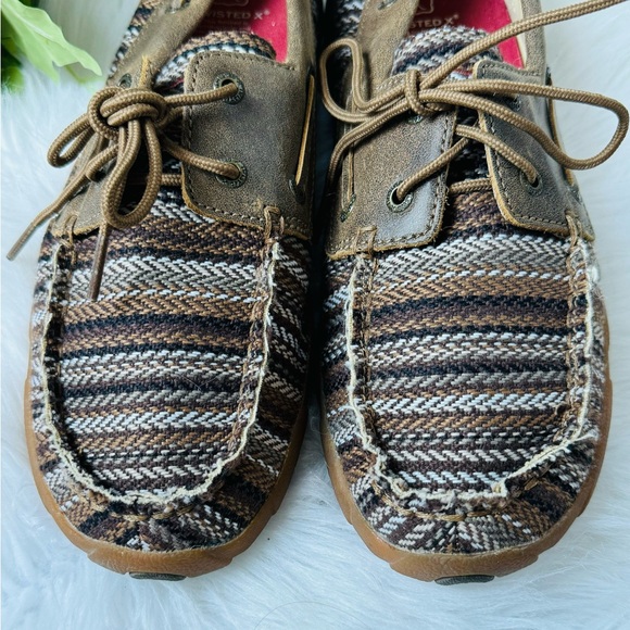 Twisted X Driving Leather Moccasins - Picture 4 of 9
